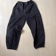 値下げ！GU キッズ ロングパンツ ブラック 150cmのサムネイル