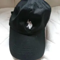 ブラックキャップ 刺繍ロゴ