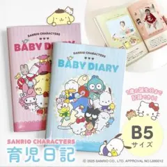 【新品未開封】サンリオ育児日記　ぬくもりピンクのサムネイル
