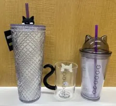 【新品未使用】スターバックス　ハロウィン　タンブラー他　3点セット