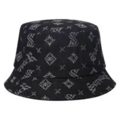 Supplier バケットハット ダークグレー デニム　サプライヤー