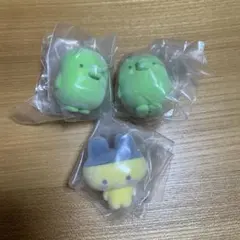 ガチャガチャ　たまごっち　カプセルフロッキーズ　3個セット売り