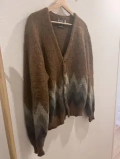 1960's～ SEARS MOHAIR CARDIGAN 毛足長のサムネイル