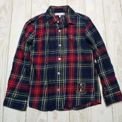 TOMMY FILFIGER   チェック柄シャツ　128cm サイズ