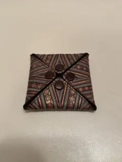 ハンドメイド本革小銭入れ