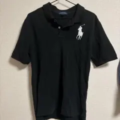 ポロ・ラルフ・ローレン 黒 半袖ポロシャツ