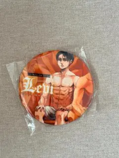 【未開封】進撃の巨人 リヴァイ サウナ 缶バッジ