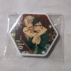 ユーリ!!! ON ICE ヴィクトル 勝生勇利 缶バッジ