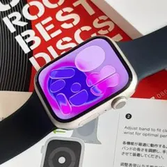 備品一式☆シリーズ8☆45mm☆GPS アップルウォッチ Apple Watch