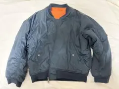 MA-1スタイル　ネイビー ジャケット