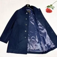 ほぼ未使用✨　マッキントッシュ　ロンドン　ステンカラーコート　ネイビー　38