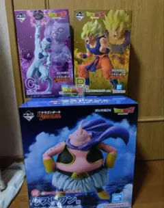 一番くじ　ドラゴンボール　ラストワン賞　魔神ブウ　B賞　C賞　悟空　フリーザ