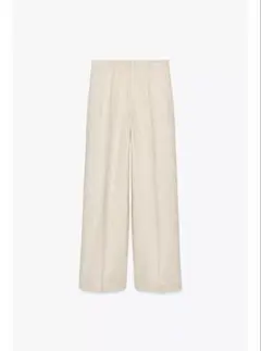 【新品】Zara ラスティックストレートパンツ