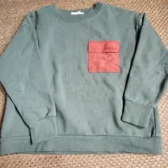 LOGOS DAYS トレーナー 130サイズ オリーブグリーン