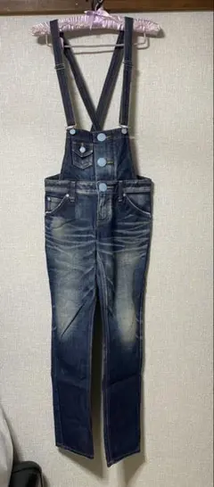 美品 スパイラルガール Wrangler ラングラー デニムオーバーオールのサムネイル