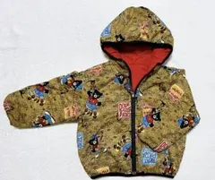 ミキハウス ダブルビー リバーシブルジャケット 90