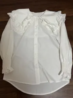 SHEIN フリル襟ブラウス