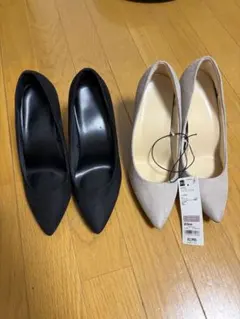 GU パンプス 2足セット S セット売り 7cm オンラインストア限定のサムネイル