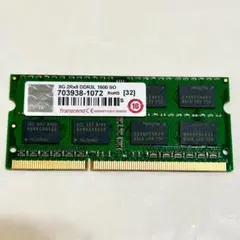 Transcend 8GB DDR3L 1600 SO　メモリー