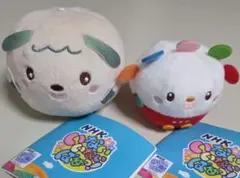 ワンワン&ぽぅぽ&おうちゃんのマスコット ワンワン ぽぅぽ ころりん