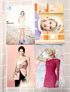 TWICE チェヨン 公式 ラントレ ポストカード レンチキュラー 4枚セット