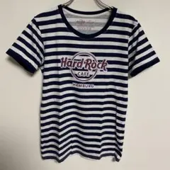 Hard Rock Cafe HAMBURG ボーダーTシャツ S レディースのサムネイル