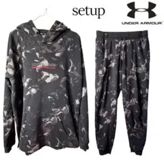 UNDER ARMOUR 迷彩柄 ジャージ上下セット
