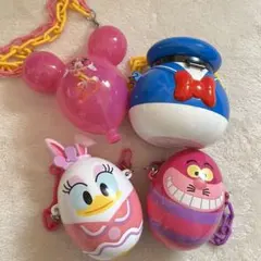 ディズニーランドシー　グミキャンディケース　ドナルドデイジーチシャネコバルーン