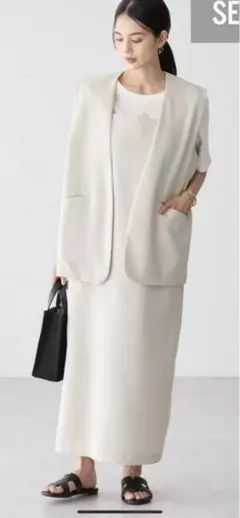 ジレワンピースセット 【ほぼ新品】