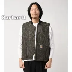 Carhartt リアルツリーベスト　MADE in USA デッドストック カーハート ダック リアルツリーカモ柄 ベスト