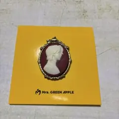 【新品】Mrs.GREENAPPLE カメオピンズ 大森元貴 ミセス バベル