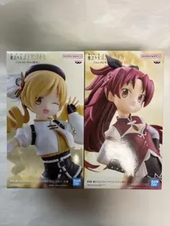 魔法少女まどか☆マギカ ワルプルギスの廻天 巴マミ 佐倉杏子 フィギュア 2種
