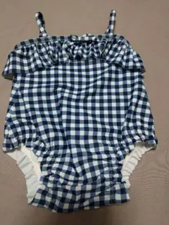 baby GAP ベビー水着 フリル付き チェック柄 70cm