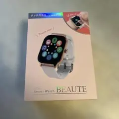 BEAUTE スマートウォッチ 2.0インチ ピンクゴールド　極美品