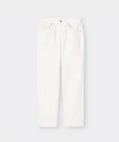 GU スリムテーパードアンクルジーンズ