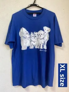 犬 90s USA製 Linda Lori catT XL あいみょん 水色 - メルカリ