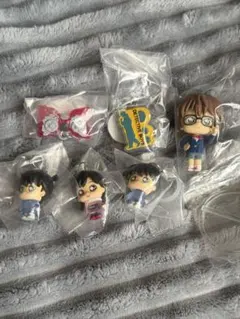 名探偵コナン めじるしアクセサリーまとめ売り 工藤新一 毛利蘭のサムネイル