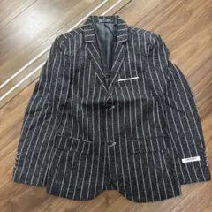 NIUGONGSHE ストライプ テーラードジャケット