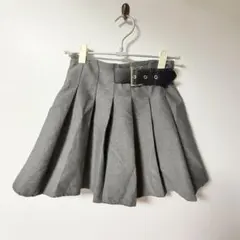 ウィゴー　グレープリーツミニスカート　サイズフリー