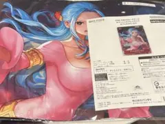 新品未開封 ワンピースカード ネフェルタリ・ビビ プレイマット カード付き