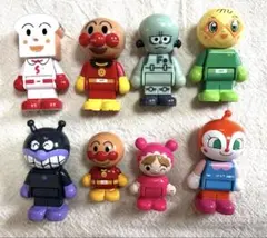 アンパンマン ブロックラボ スイング ドール　8体セット