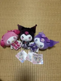 マイメロディ・クロミ ミラクル★ ウィッチーズぬいくるみ 3種コンプリートセット