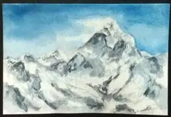 風景 水彩画 原画 手描き