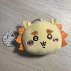 【タグ付き】ちいかわ リール付きぬいぐるみパスケース（シーサー）