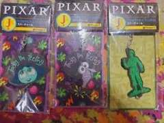 ■Pixar■ピクサー■キーホルダー■ラバーチャーム■一番くじ■3点セット