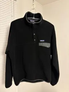 パタゴニア　スナップT　ブラック　M