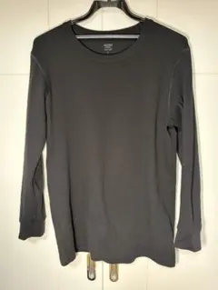 ユニクロ 極暖ヒートテックコットン ワッフル クルーネックT 9分丈