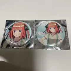 五等分の花嫁 Bull Pulu 缶バッジ 二乃2種
