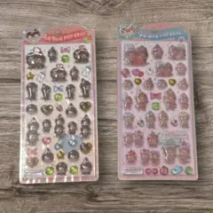 【国内正規品】モンチッチ うるちゅるPOPシール　2枚セット