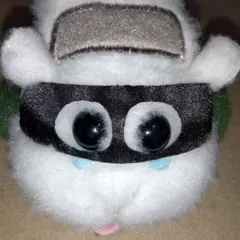 びゅんびゅんモルカー 覆面シロモ ぬいぐるみ　バンダイナムコ